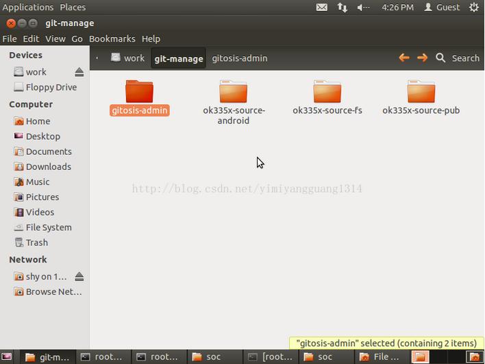 Git��������Ubuntu 12.04�ϵĴ��ʹ������