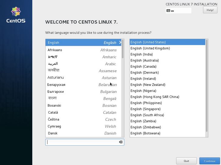 VirtualBox中安装CentOS7过程记录