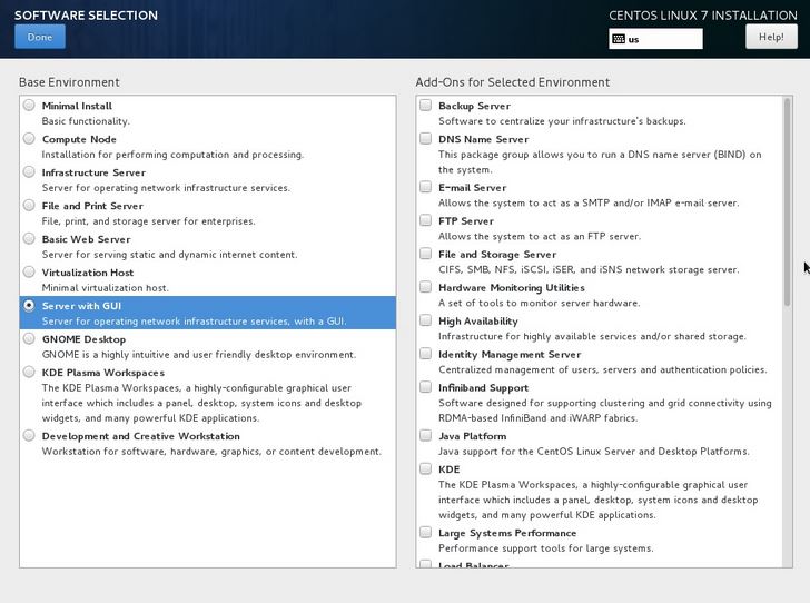 VirtualBox中安装CentOS7过程记录