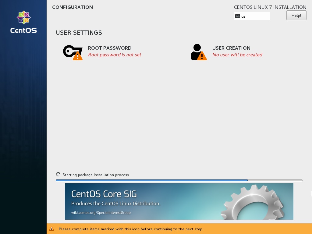 VirtualBox中安装CentOS7过程记录