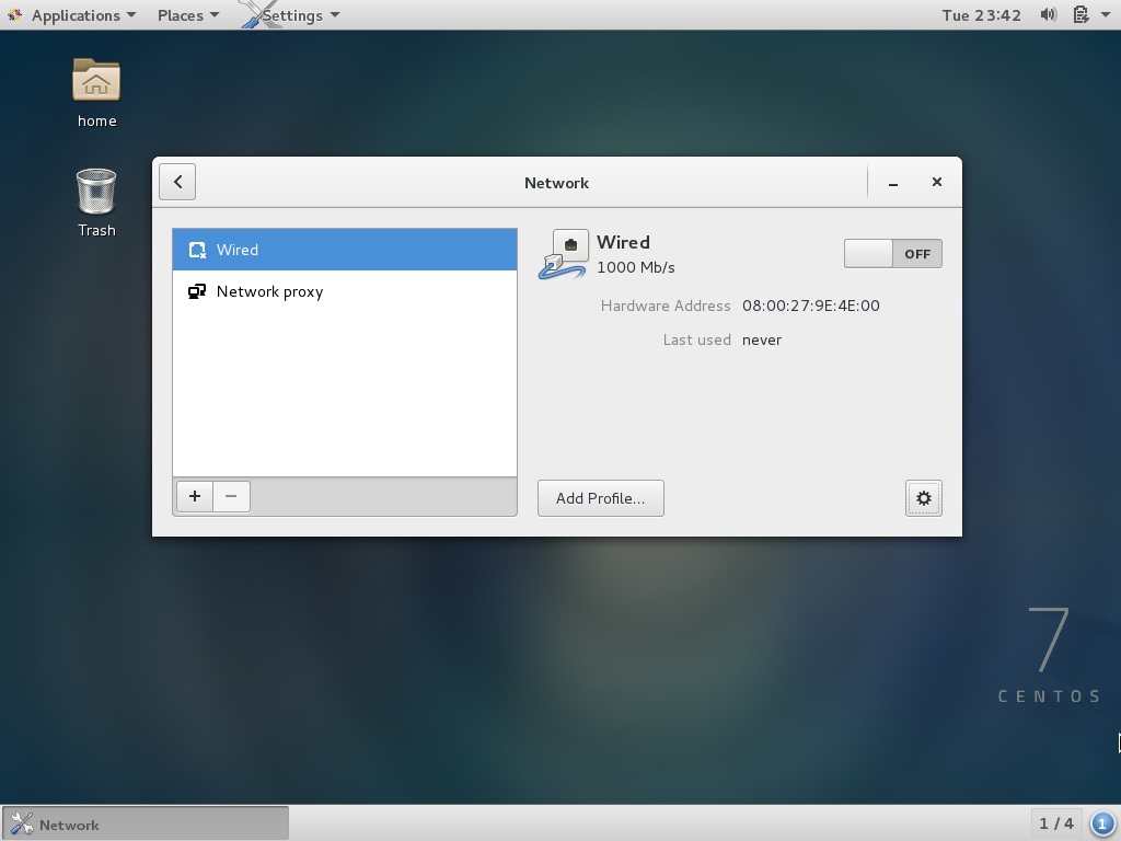 VirtualBox中安装CentOS7过程记录