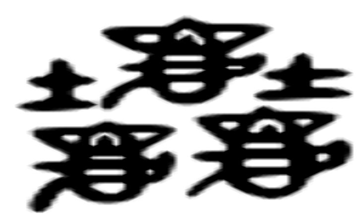 塵的六书通字