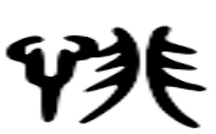 悱的六书通字