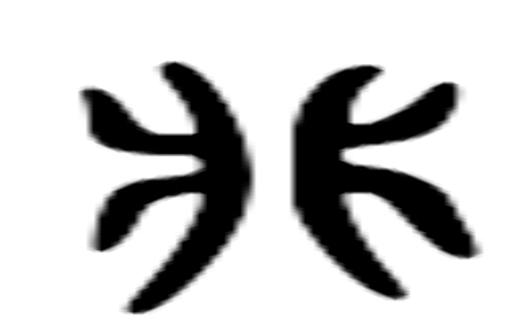 析的六书通字