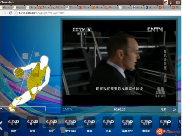 Ubuntu LinuxͨFirefoxChromeCCTV