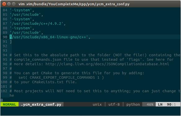Ubuntu 15.04ΪVimװYouCompleteMe