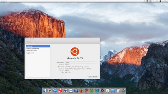 Ubuntu 16.04MacBuntu 16.04 TPMAC