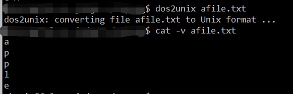 windowslinuxĻתdos2unix