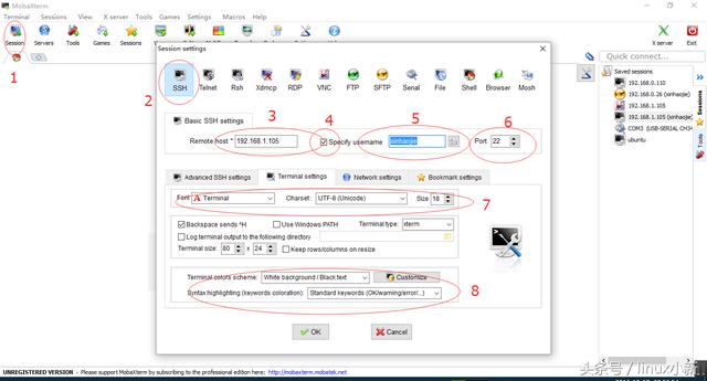 ҷһlinuxԶ̵½MobaXterm