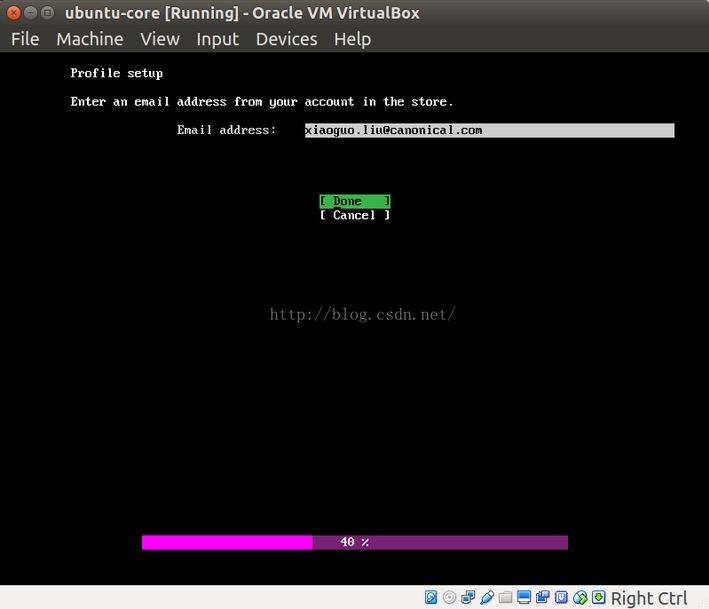 VirtualboxﰲװUbuntu Core 16