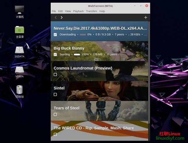 WebTorrentѸױ±߲Linuxʵ